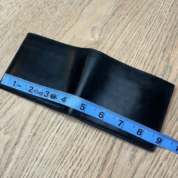 NWT Fossil Black Leather Wallet Bi-Fold RFID Protected - Picture 8 of 8